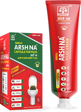 Nirog Arshna, Capsule and Cream for Piles
